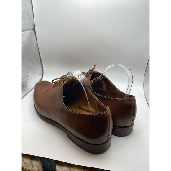 Barker black cognac brown dress shoes men’s size 11 - Picture 5 of 8